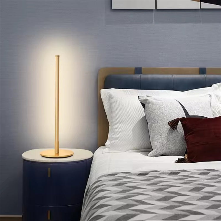 Simply Modern Shabbos Lamp Black/white/golden/silvery Cover Minimalist Aluminum 5W LED Bedside Study Table Lamp for Home and Reading Room