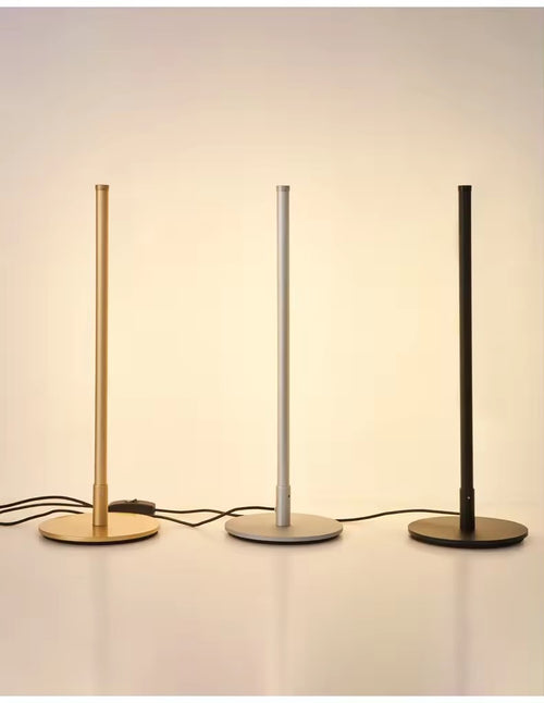 Simply Modern Shabbos Lamp Black/white/golden/silvery Cover Minimalist Aluminum 5W LED Bedside Study Table Lamp for Home and Reading Room