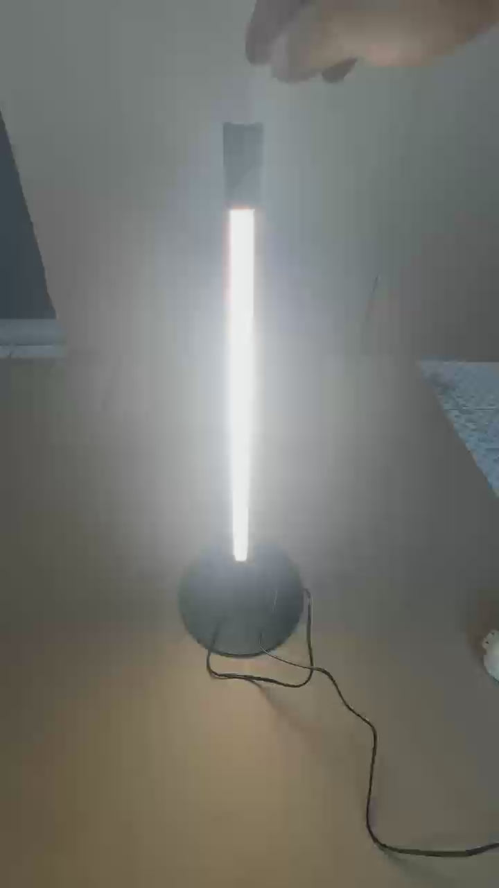 Simply Modern Shabbos Lamp Black/white/golden/silvery Cover Minimalist Aluminum 5W LED Bedside Study Table Lamp for Home and Reading Room